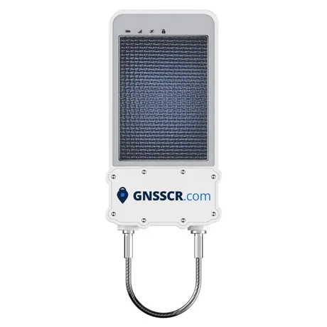 Solar GPS padlock and electronic seal asset tracking device with built-in solar panel
