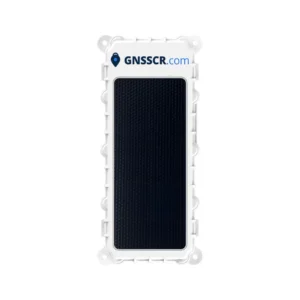 Solar GPS asset tracker with 7500 mAh battery and built-in solar panel
